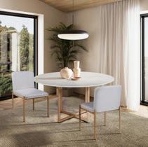 Conjunto Mesa de Jantar Limeira Com Cadeira Cássia