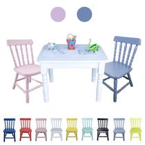 Conjunto Mesa e Cadeira Cor Branca Infantil Madeira Resistente Mesinha Criança Atividades Kids Educativa Menina Menino Conjunto Mesa e Cadeira Cor Branca Infantil Madeira Resistente Mesinha Criança Atividades Kids Educativa Menina Menino