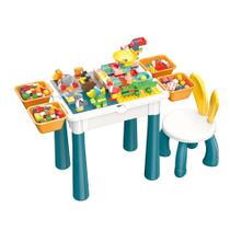Conjunto Mesa e Cadeira Infantil Interativa Shiny Toys