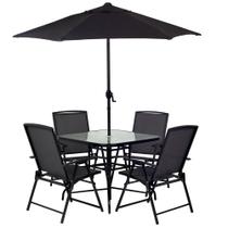 Conjunto Mesa e Cadeiras Chicago Mor Life