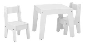 Conjunto Mesa Infantil com 2 Cadeiras Diana MDF