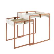 Conjunto Mesa Lateral Columbia 55cm X 45cm X 60cm