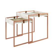 Conjunto Mesa Lateral Columbia 55cm X 45cm X 60cm Conjunto Mesa Lateral Columbia 55cm X 45cm X 60cm
