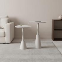 Conjunto Mesa Lateral de Canto Napoli 65x40x40cm