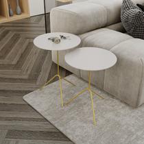 Conjunto Mesa Lateral de Canto Pugly 55x40x40cm Conjunto Mesa Lateral de Canto Pugly 55x40x40cm