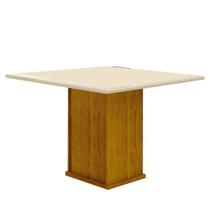 Conjunto Mesa Napoli 4 Cadeiras Joli Palha