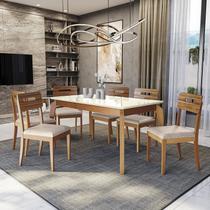 Conjunto Mesa Petra com 6 Cadeiras Madeira Maciça Conjunto Mesa Petra com 6 Cadeiras Madeira Maciça