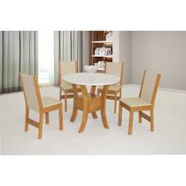 Conjunto Mesa Redonda Ayla - Móveis São Carlos Conjunto Mesa Redonda Ayla - Móveis São Carlos