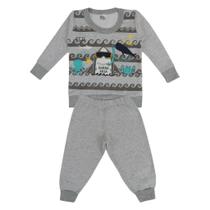 Conjunto Mescla Casaco de Tubarão e Calça - Big Bless Conjunto Mescla Casaco de Tubarão e Calça - Big Bless