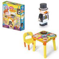 Conjunto Mesinha e Cadeirinha Infantil Mundo Bita Monte Líbano Atividades e Brincadeiras