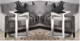 Conjunto Mesinhas Cabeceira Lindas Decora Canto Sala Enfeita