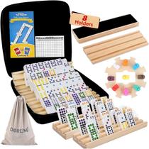 Conjunto Mexican Train Dominoes Doreimi atualizado Double 12