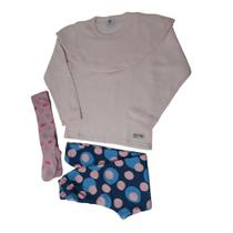 Conjunto Mia Kids Blusa + Legging + Meia Calça Infantil Conjunto Mia Kids Blusa + Legging + Meia Calça Infantil