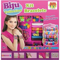 Conjunto Miçangas Biju Collection KIT Bracelete DM TOYS DMT6312
