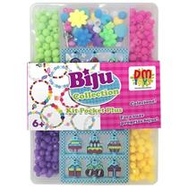 Conjunto Miçangas Infantil Biju Collection Dmt6313 - Dm Toys Conjunto Miçangas Infantil Biju Collection Dmt6313 - Dm Toys