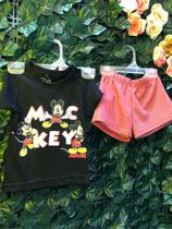 Conjunto Mickey tamanho 4