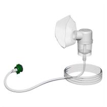 Conjunto micro nebulizador infantil oxigênio verde - omron