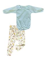 Conjunto Mijão Vira Pé e Body ML Canelado T/F Conjunto Mijão Vira Pé e Body ML Canelado T/F