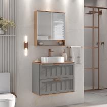 Conjunto Milena 80 Suspenso Espelheira - Fabribam