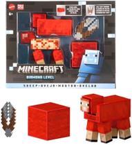 Conjunto Minecraft Ovelha Diamond Level Mattel