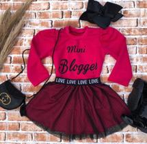Conjunto mini blogueira