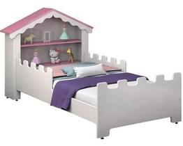 Conjunto Mini Cama E Colchão Magia Infantil Quarto Menina Conjunto Mini Cama E Colchão Magia Infantil Quarto Menina