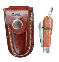 Conjunto Mini Canivete Aço Niquelado E Mini Bainha Em Couro Oferta Da Fábrica Conjunto Mini Canivete Aço Niquelado E Mini Bainha Em Couro Oferta Da Fábrica