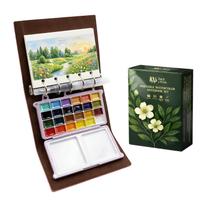 Conjunto Mini de Aquarela para Viagem DarkWish com 24 Cores Conjunto Mini de Aquarela para Viagem DarkWish com 24 Cores
