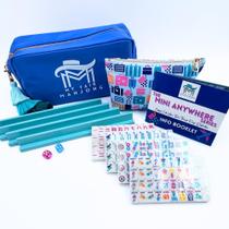 Conjunto Mini de Mahjong My Fair Mahjong Travel 160 Peças Conjunto Mini de Mahjong My Fair Mahjong Travel 160 Peças