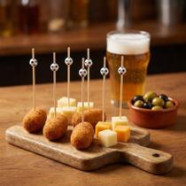 Conjunto Mini Espetos Biodegradaveis Futebol Para Aperitivos Frutas E Queijos Top Conjunto Mini Espetos Biodegradaveis Futebol Para Aperitivos Frutas E Queijos Top
