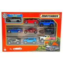Conjunto Mini Veículos Matchbox 9 Carros Sortidos - Mattel