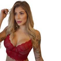 Conjunto Miss América Com Cropped Calcinha De Renda Tule Glitter Conjunto Miss América Com Cropped Calcinha De Renda Tule Glitter