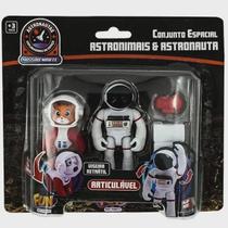 Conjunto Missao Marte Astronauta E Astroanimal Gato Fun