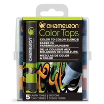 Conjunto Mistura de Cor Chameleon Color Tops Tons Terrosos 5 Cores CT4503