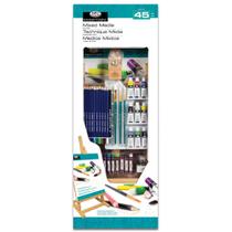 Conjunto Mix Media Art Set Royal & Langnickel com 45 Unidades - Rea5720