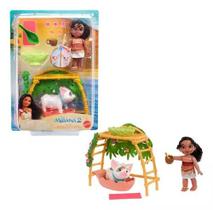 Conjunto Moana 2 Simea E Pua Na Hora Do Banho Mattel Jbt36