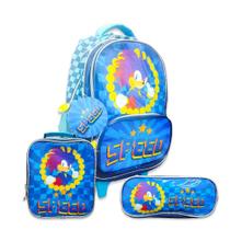 Conjunto Mochila + Lancheira + Estojo Speed ul - Denlex Conjunto Mochila + Lancheira + Estojo Speed ul - Denlex
