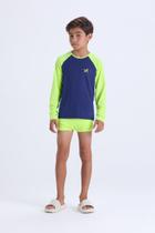 Conjunto Moda Praia Infantil Masculino Raglan Conjunto Moda Praia Infantil Masculino Raglan