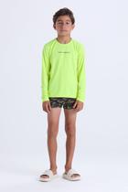 Conjunto Moda Praia Infantil Sunga Sublimada