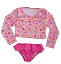 Conjunto moda praia kookabu menina tamanho 1 ao 3 Conjunto moda praia kookabu menina tamanho 1 ao 3