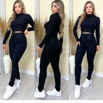 Conjunto modal calça e blusa