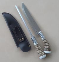 Conjunto modelo AL 9 polegadas cabo resina rabo de tatu Conjunto modelo AL 9 polegadas cabo resina rabo de tatu