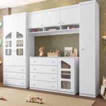 Conjunto modulado Eloisa Phoenix baby 100% MDF Branco