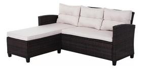 Conjunto Modular Sala De Estar Varanda Jardim - Rattan Vime Conjunto Modular Sala De Estar Varanda Jardim - Rattan Vime