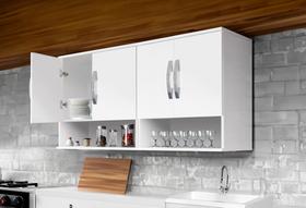 Conjunto - Módulo Aéreo com Nicho (cozinha, lavanderia)