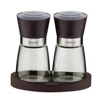 Conjunto Moedores de Sal e Pimenta Cerâmica e Vidro Tramontina Conjunto Moedores de Sal e Pimenta Cerâmica e Vidro Tramontina