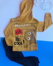 Conjunto Moletim com capuz Tamanho 6