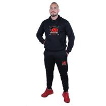 Conjunto Moletom Anime Blusa e Calça Adulto