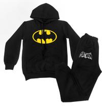 Conjunto Moletom Batman Infantil Conjunto Moletom Batman Infantil