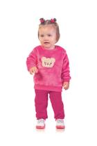 Conjunto Moletom Bebê Casaco + Calça Dila 03935